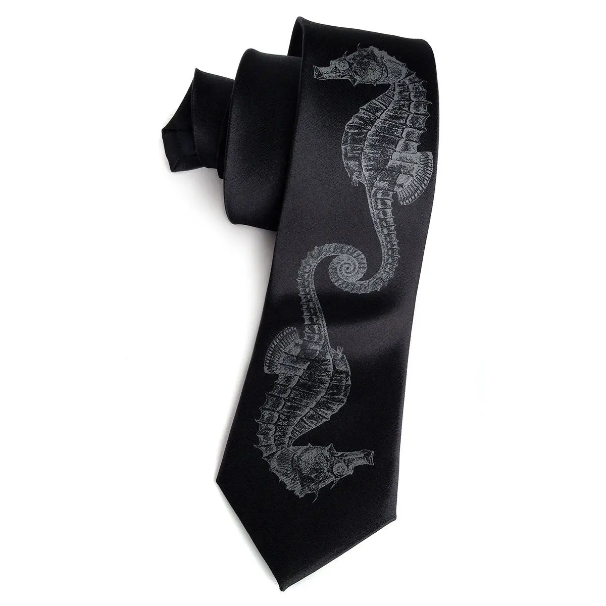 Seahorse Microfiber Necktie 2