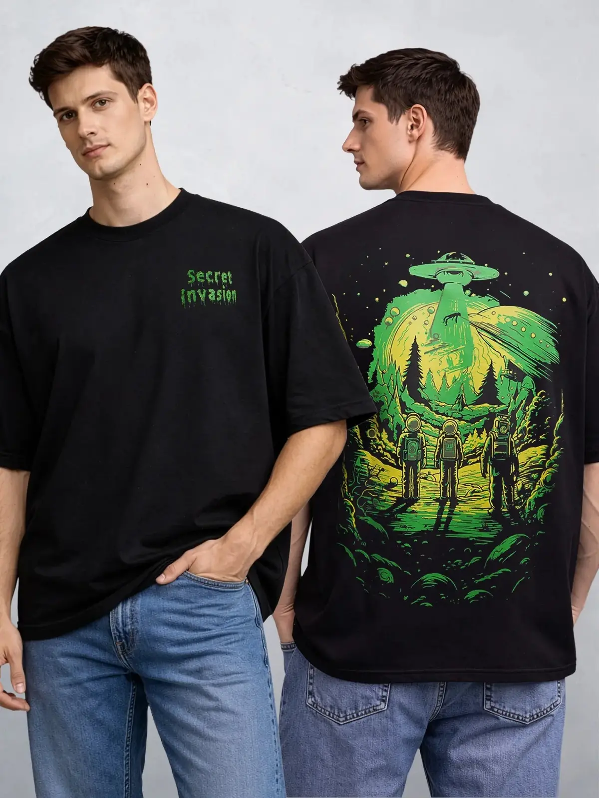 Secret Invasion Oversized T-Shirt 1