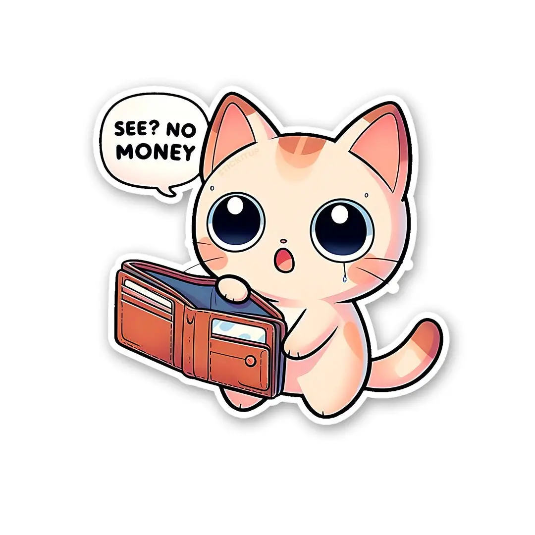 See No Money Sticker 1