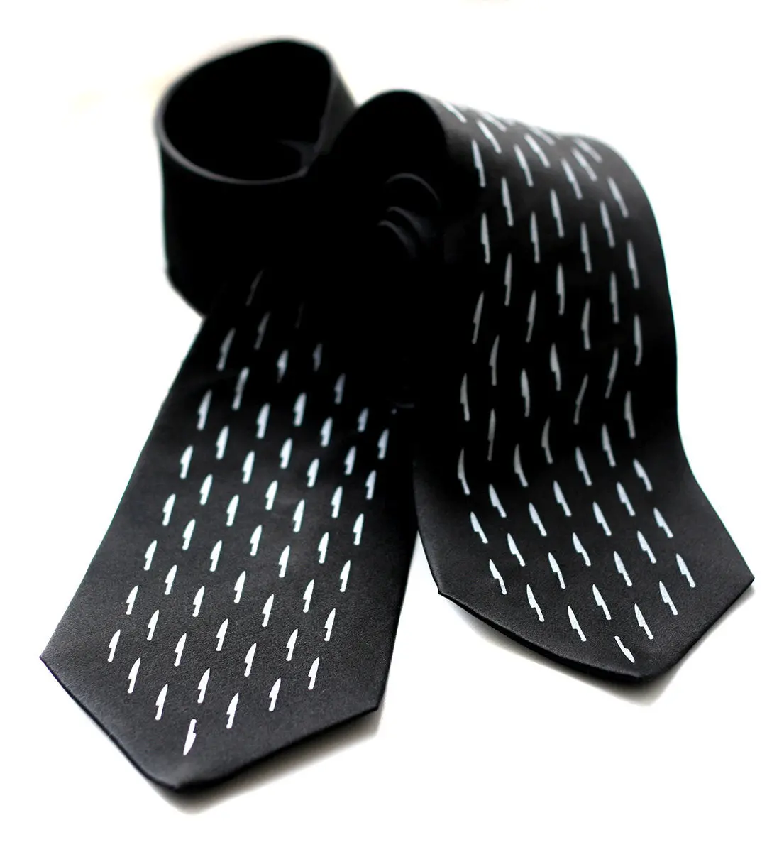 Kitchen Knife Silk Necktie, Sharp Dressed Tie 2