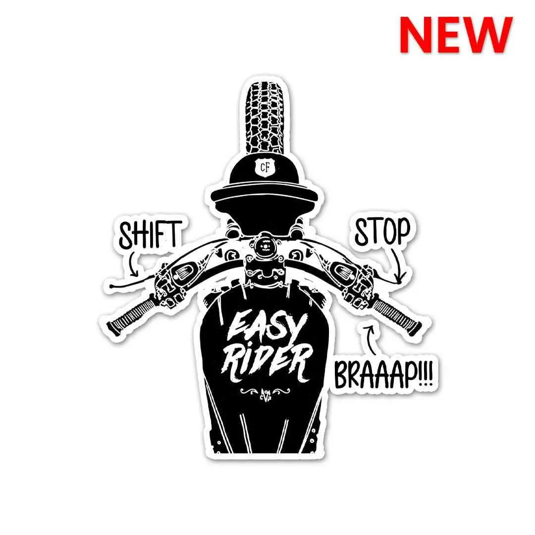 Shift Stop Braapppp Sticker 1