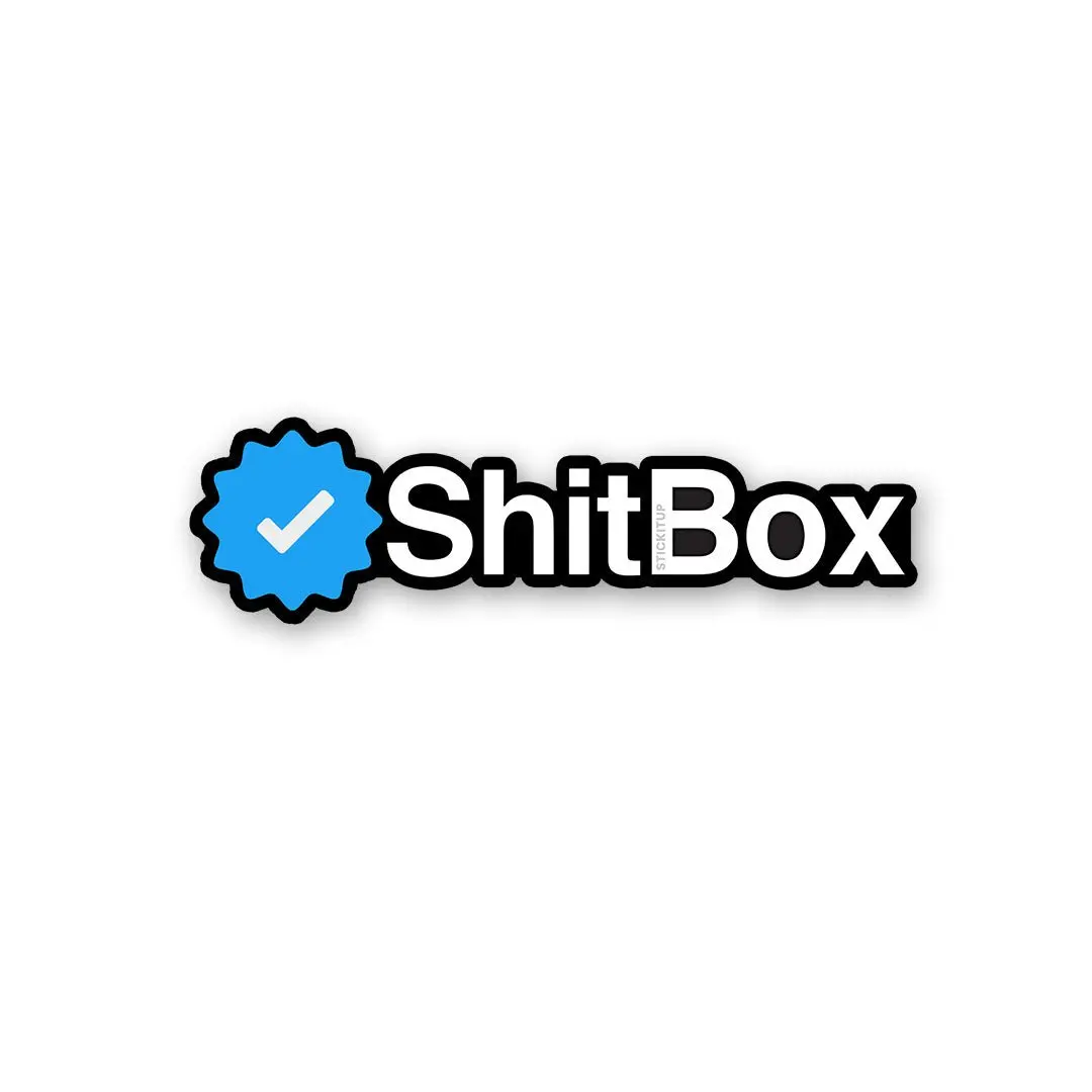 Shitbox Sticker 1