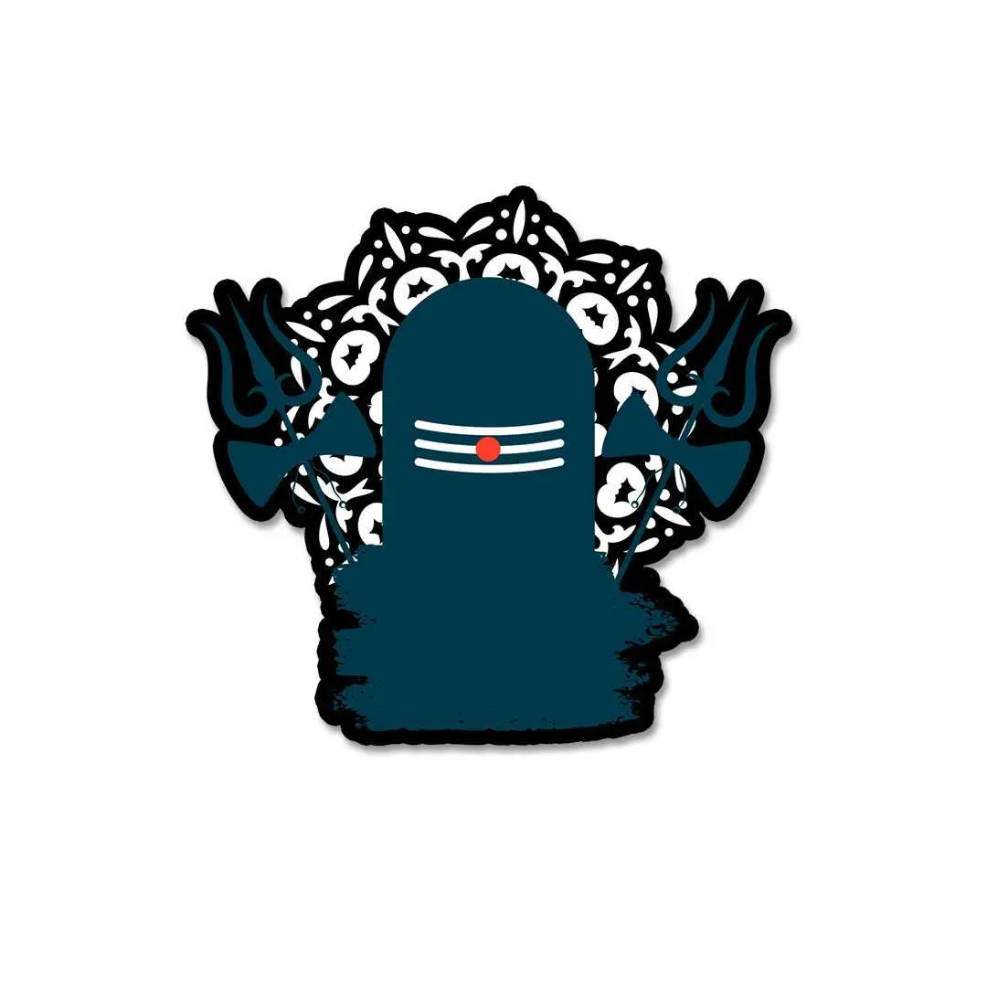 Shivling Sticker 1
