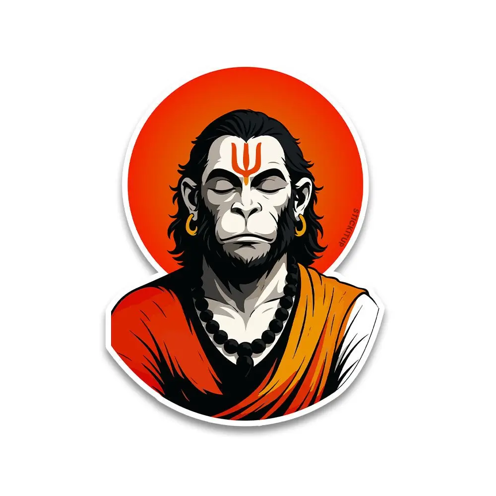 Shri Hanuman Ji Bumper Sticker 2