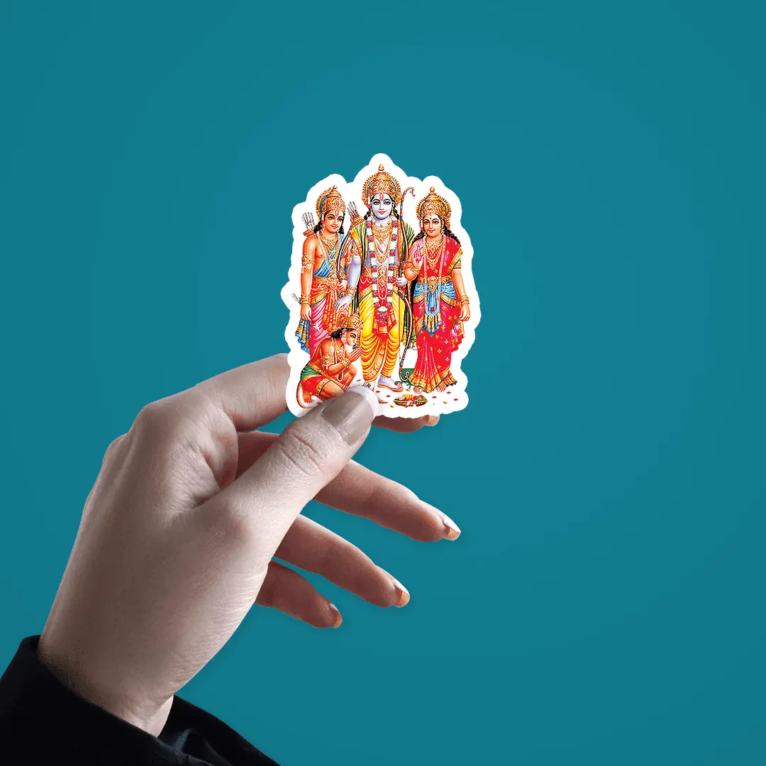 Shri Ram Laxmi Narayan Sticker 2