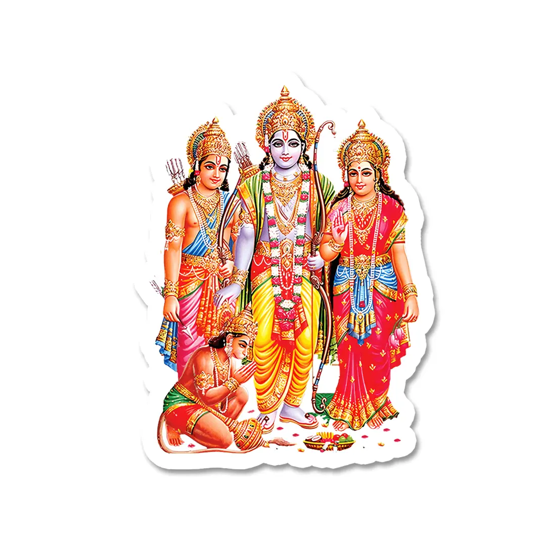 Shri Ram Laxmi Narayan Sticker 1
