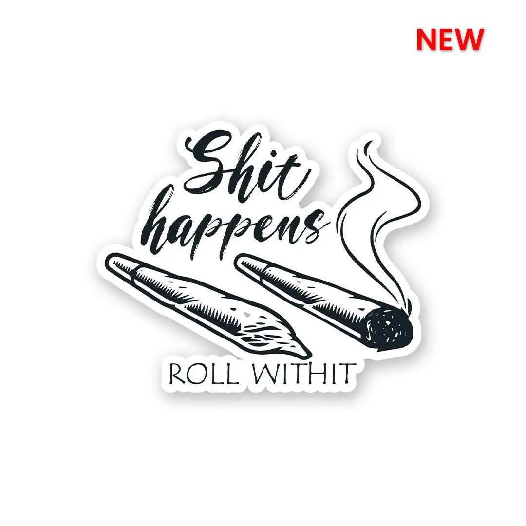 Sh*T Happens Sticker 1
