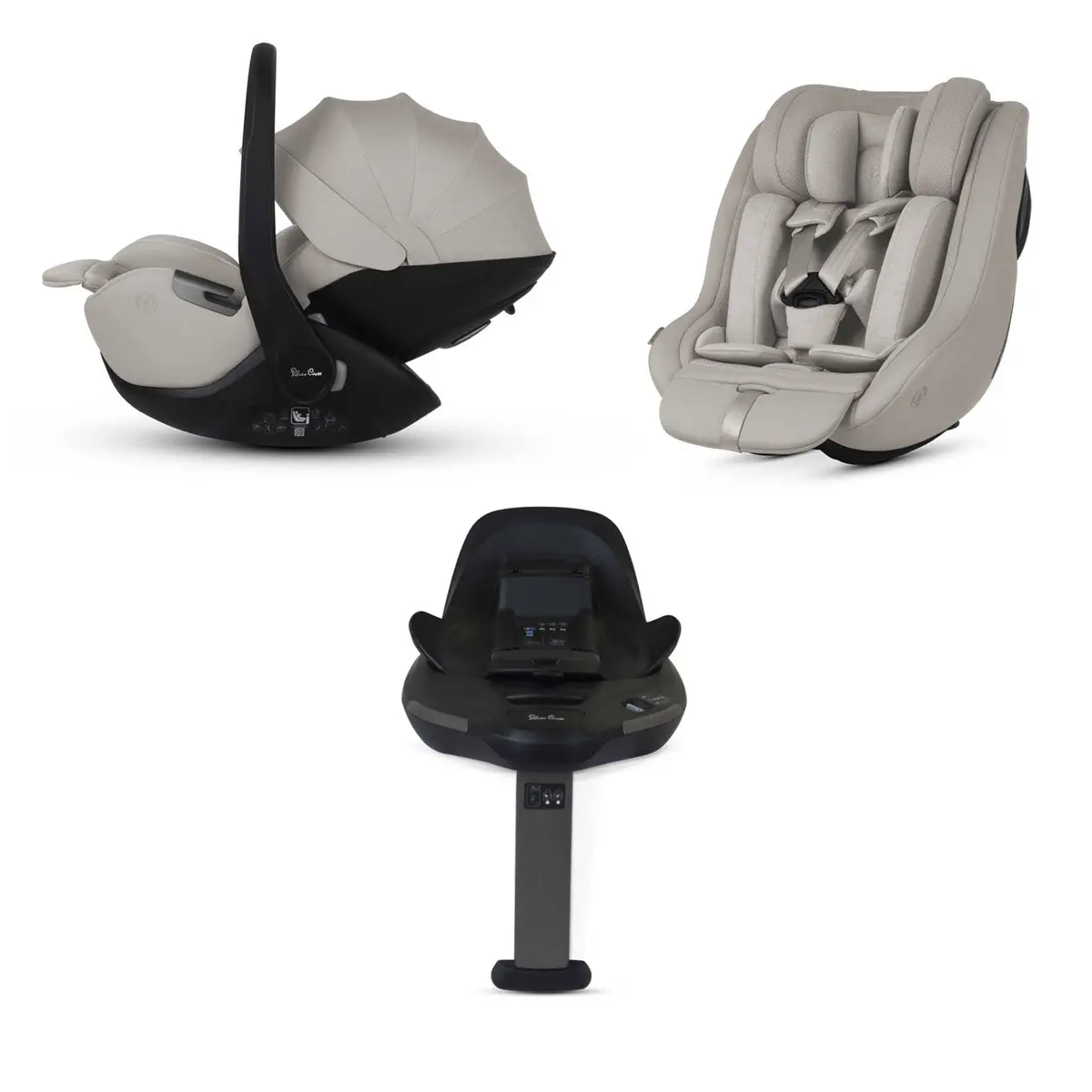 Silver Cross Plus 360 Family Bundle - Natural Taupe 1