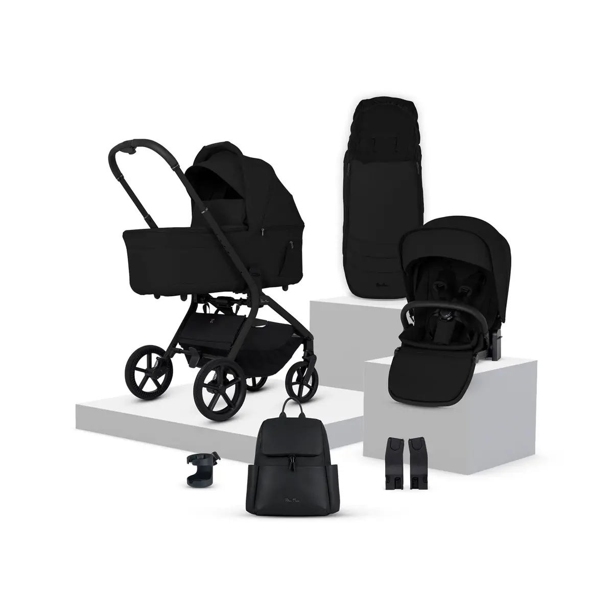 Silver Cross Breez Accessory Bundle - Onyx 1