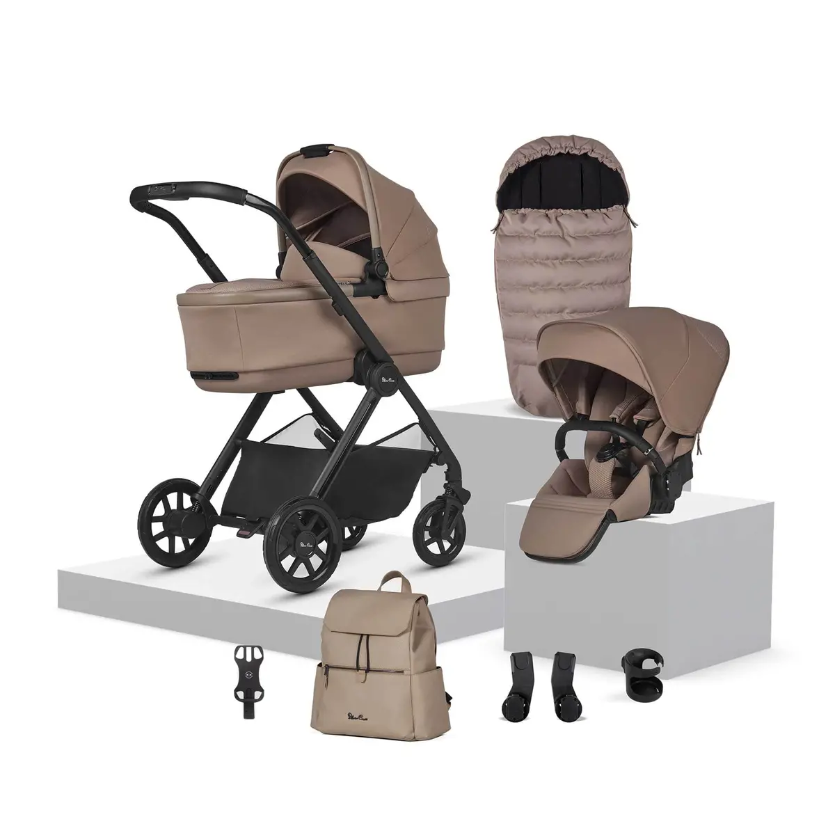 Silver Cross Reef 2 Accessory Bundle - Mocha 1