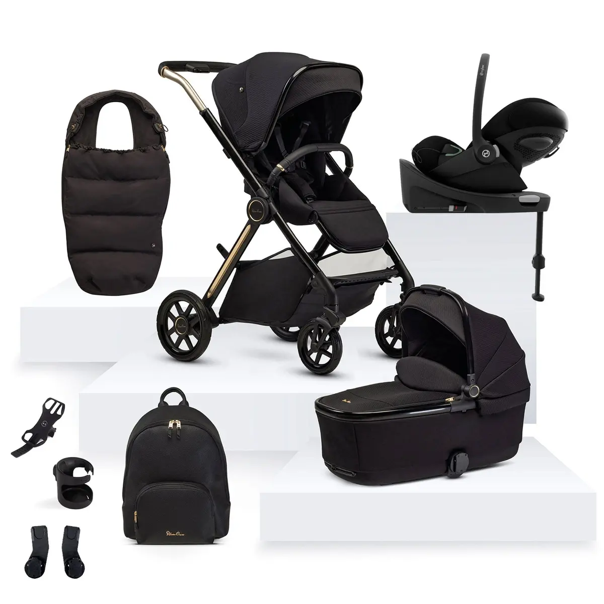 Silver Cross Reef 2 Special Edition Cybex Travel System - Espresso 1