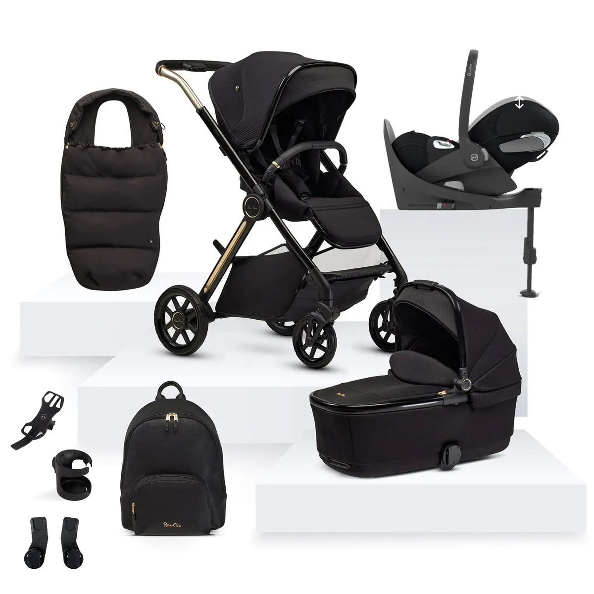 Silver Cross Reef 2 Special Edition Cybex Travel System - Espresso 2