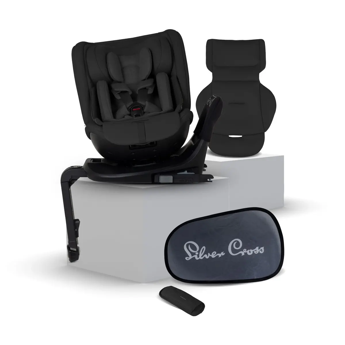 Silver Cross Motion 3 All Size Car Seat - Iconic Black 1