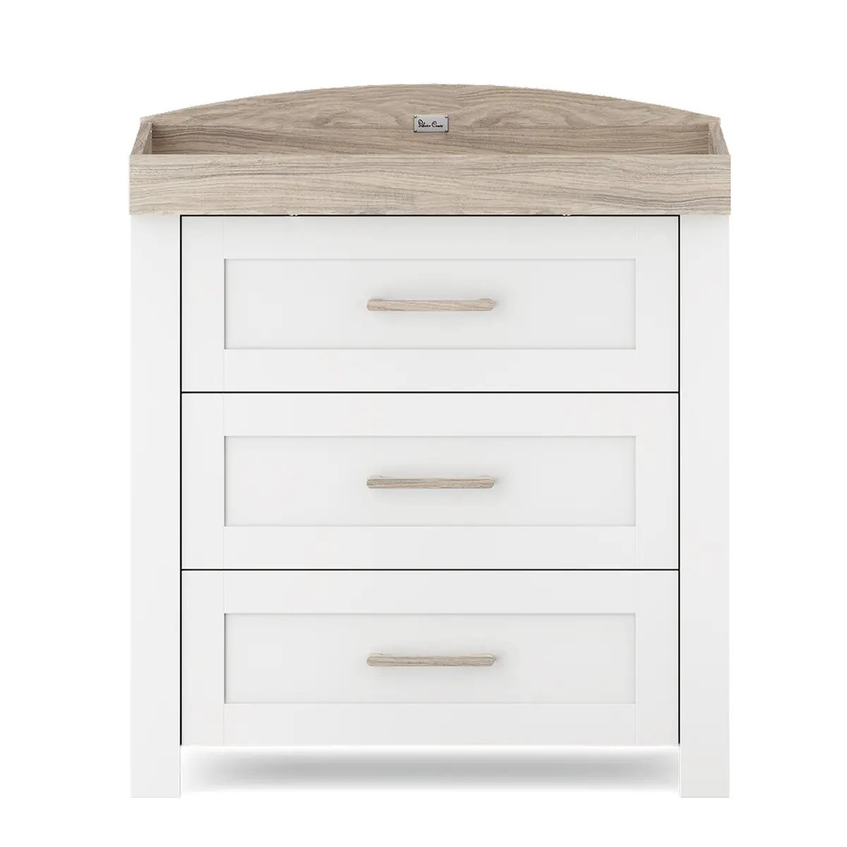 Silver Cross Valencia 2 Piece Dresser Room Set - White Ash 3