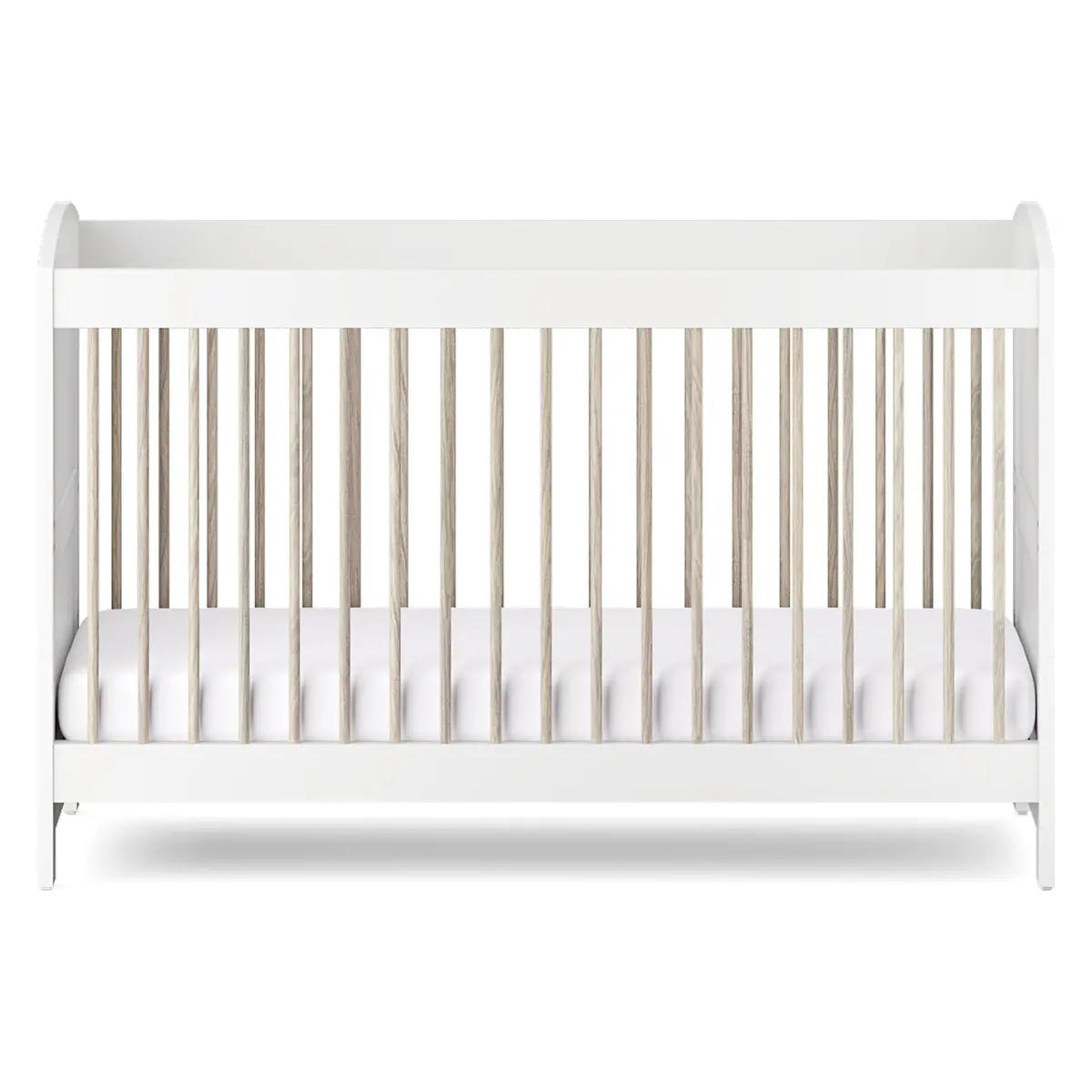 Silver Cross Valencia Cot Bed - White Ash 1