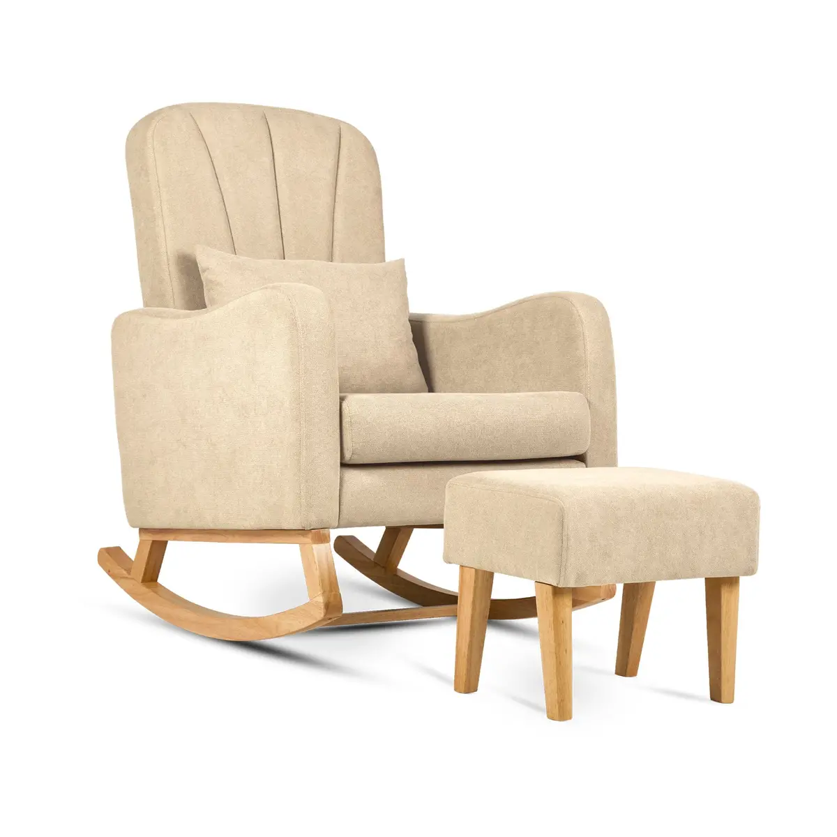 Silver Cross Carmel Nursing Chair - Almond 1