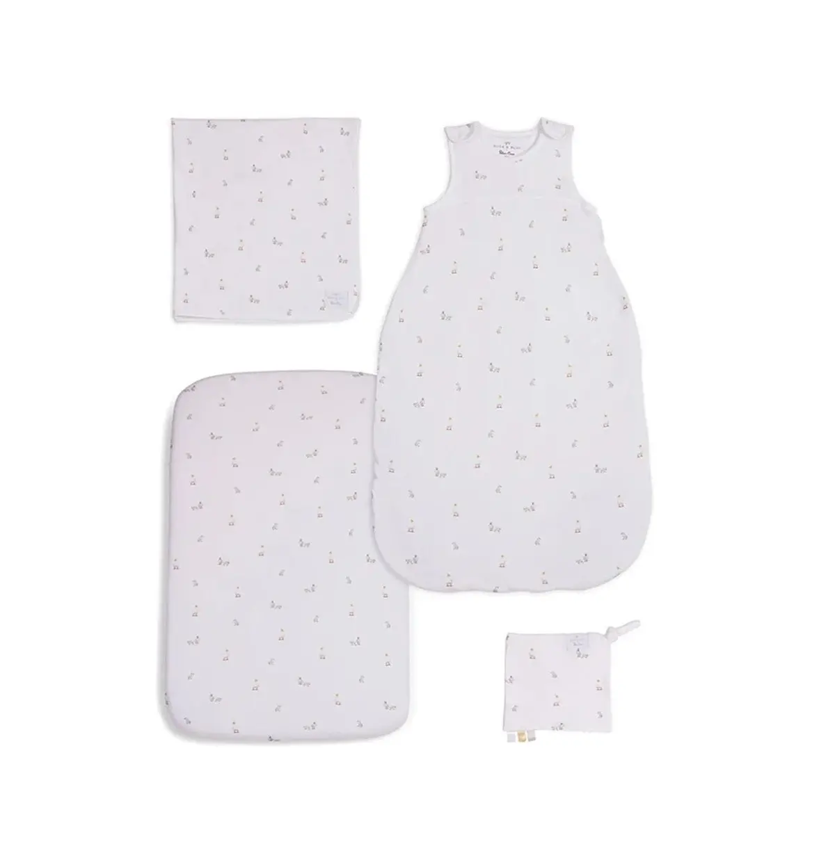 Silver Cross Cot Bed Starter Bundle - Duckling Print 1