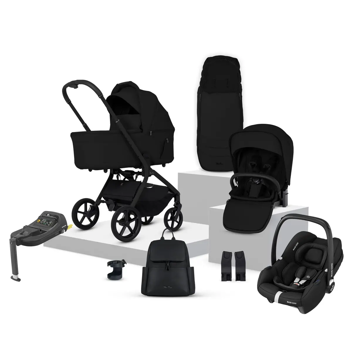 Silver Cross Breez Maxi-Cosi Travel System - Onyx 1
