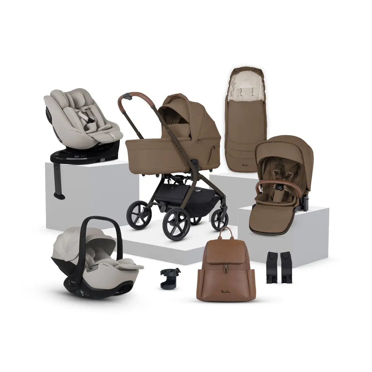 Silver Cross Breez Ultimate Family 360 Bundle - Maple 1