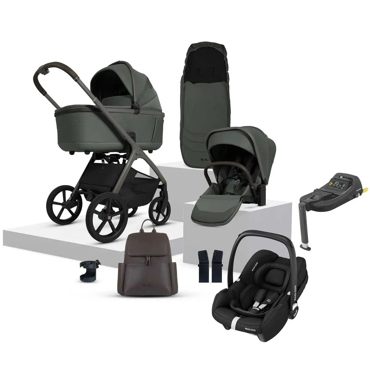 Silver Cross Cove Ultimate Maxi-Cosi Travel System - Pewter 1