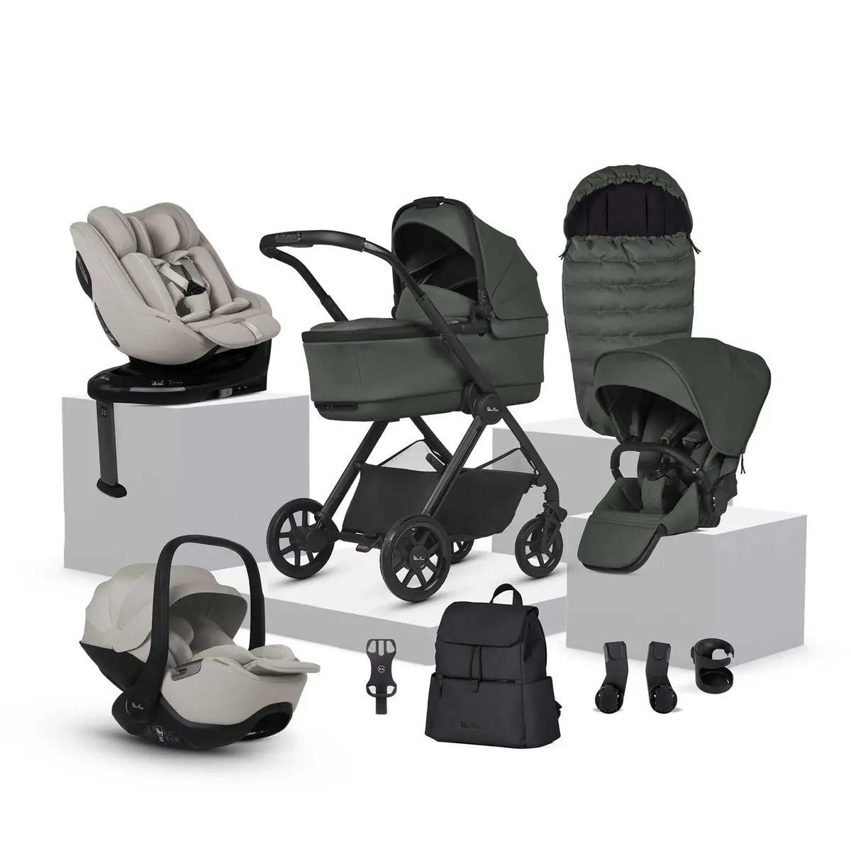 Silver Cross Reef 2 Ultimate Family 360 Bundle - Pewter 2