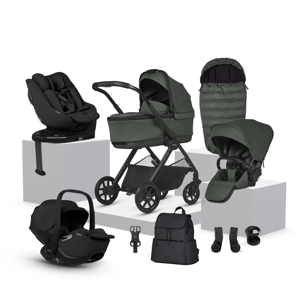 Silver Cross Reef 2 Ultimate Family 360 Bundle - Pewter 1