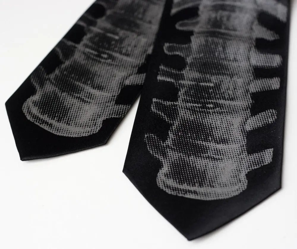 Backbone Necktie, Skeletie Spine Tie 1