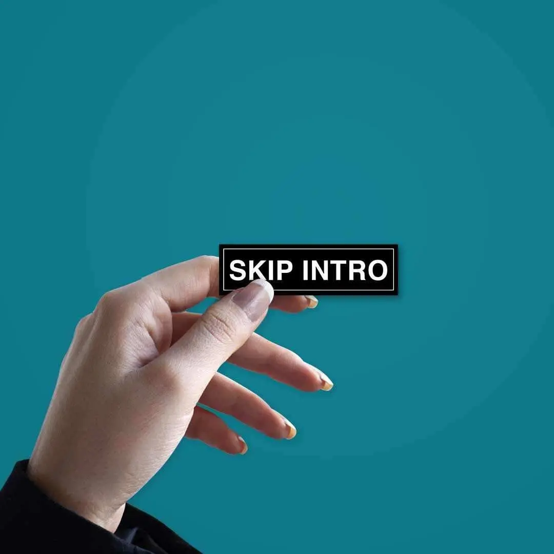 Skip Intro Sticker 2