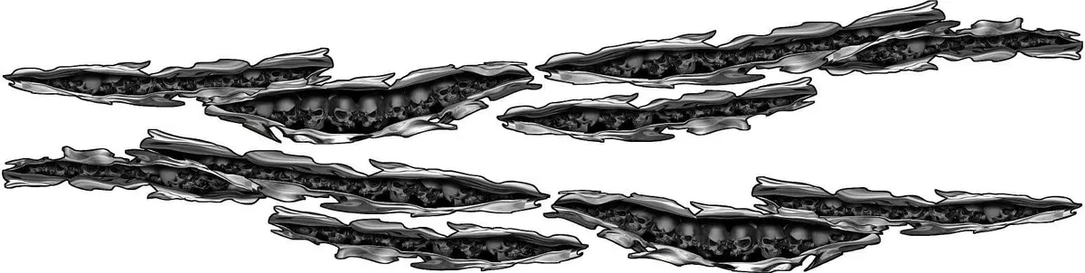 Skulls Tears Vinyl Graphic Decals For Cars And Trucks 7