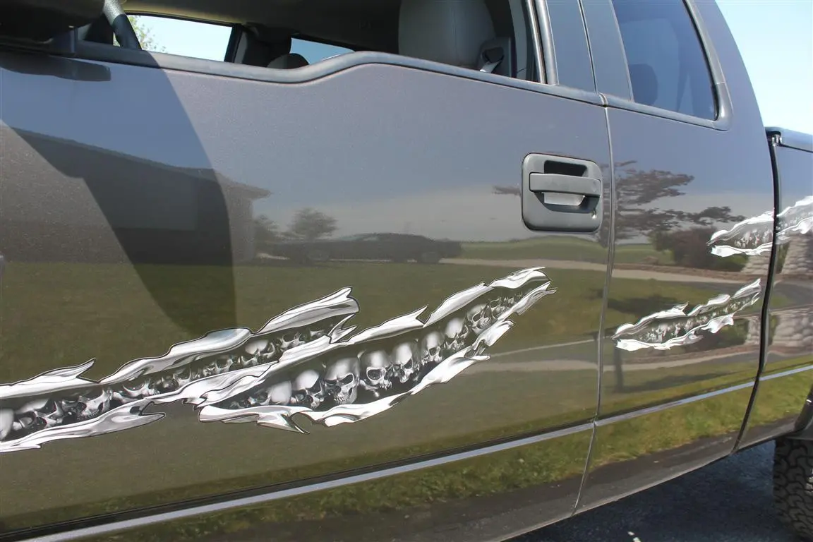 Skulls Tears Vinyl Graphic Decals For Cars And Trucks 9