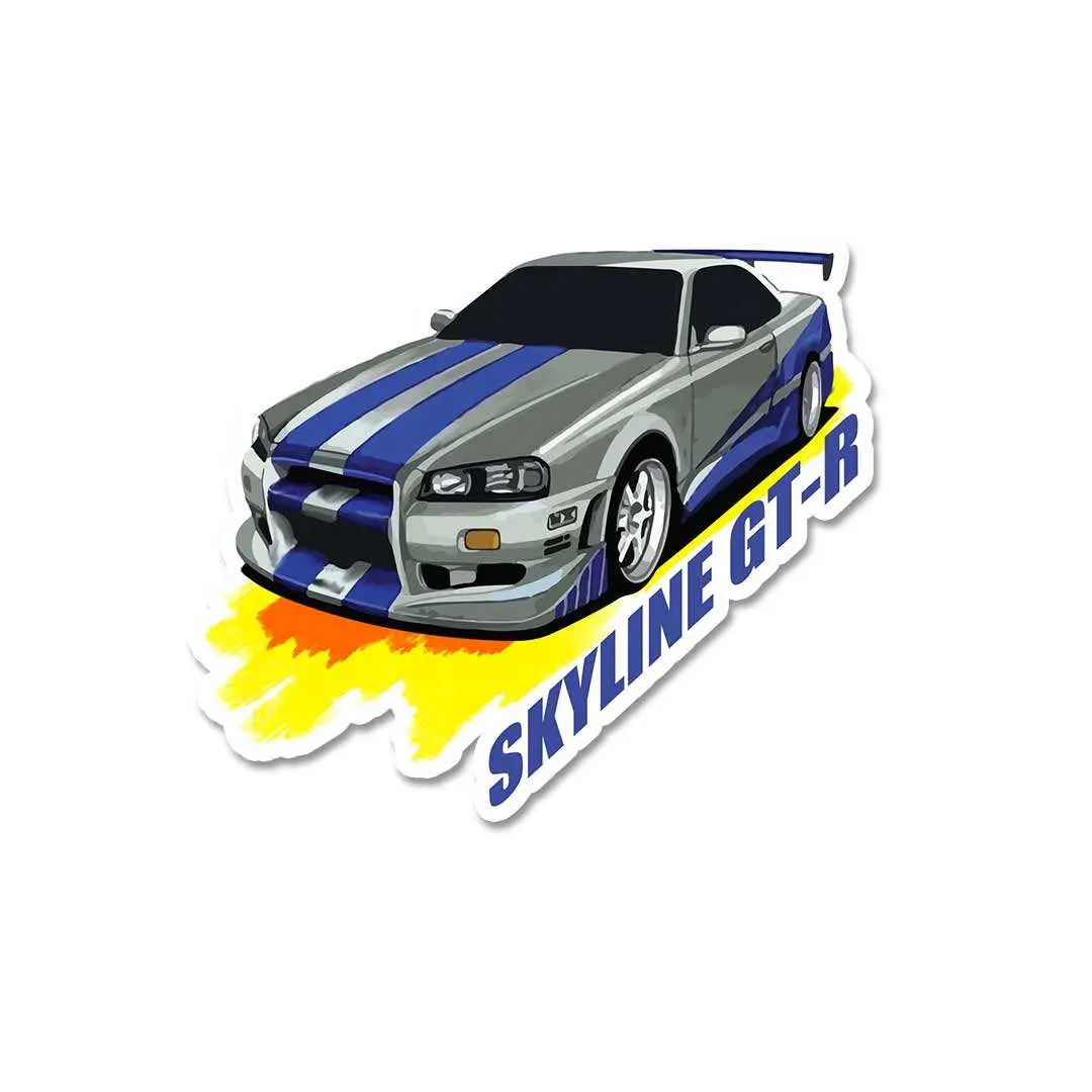 Skyline Gt R Sticker 1