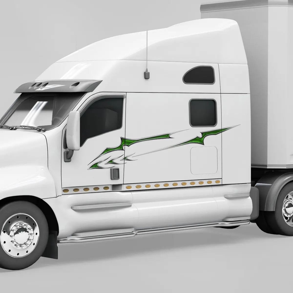 Slicer Stripes Vinyl Graphic Decals For Semi Trucks 1