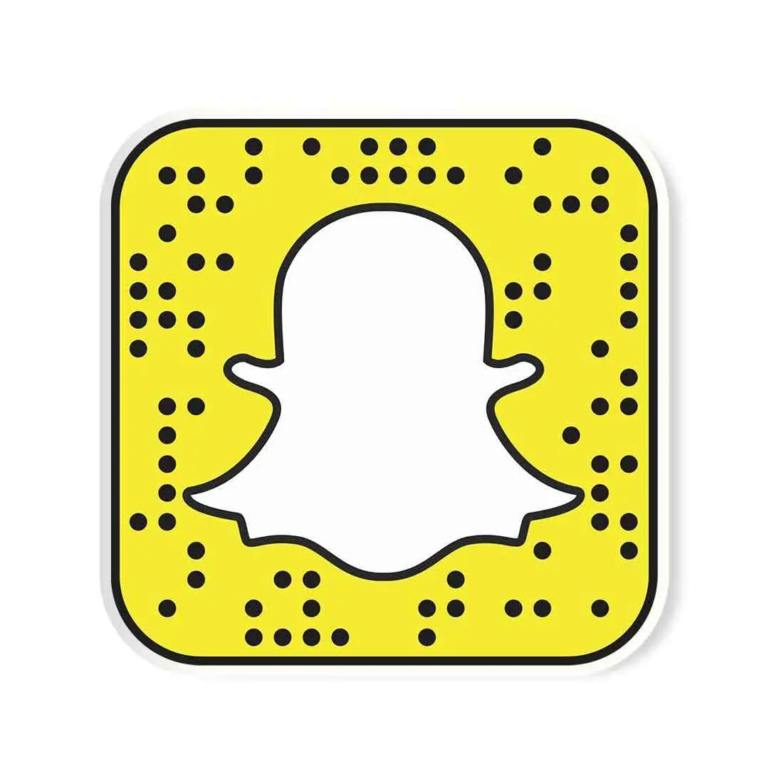 Snapchat Logo Sticker 1