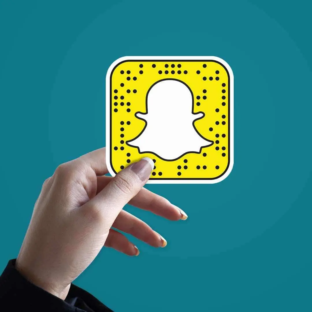 Snapchat Logo Sticker 2
