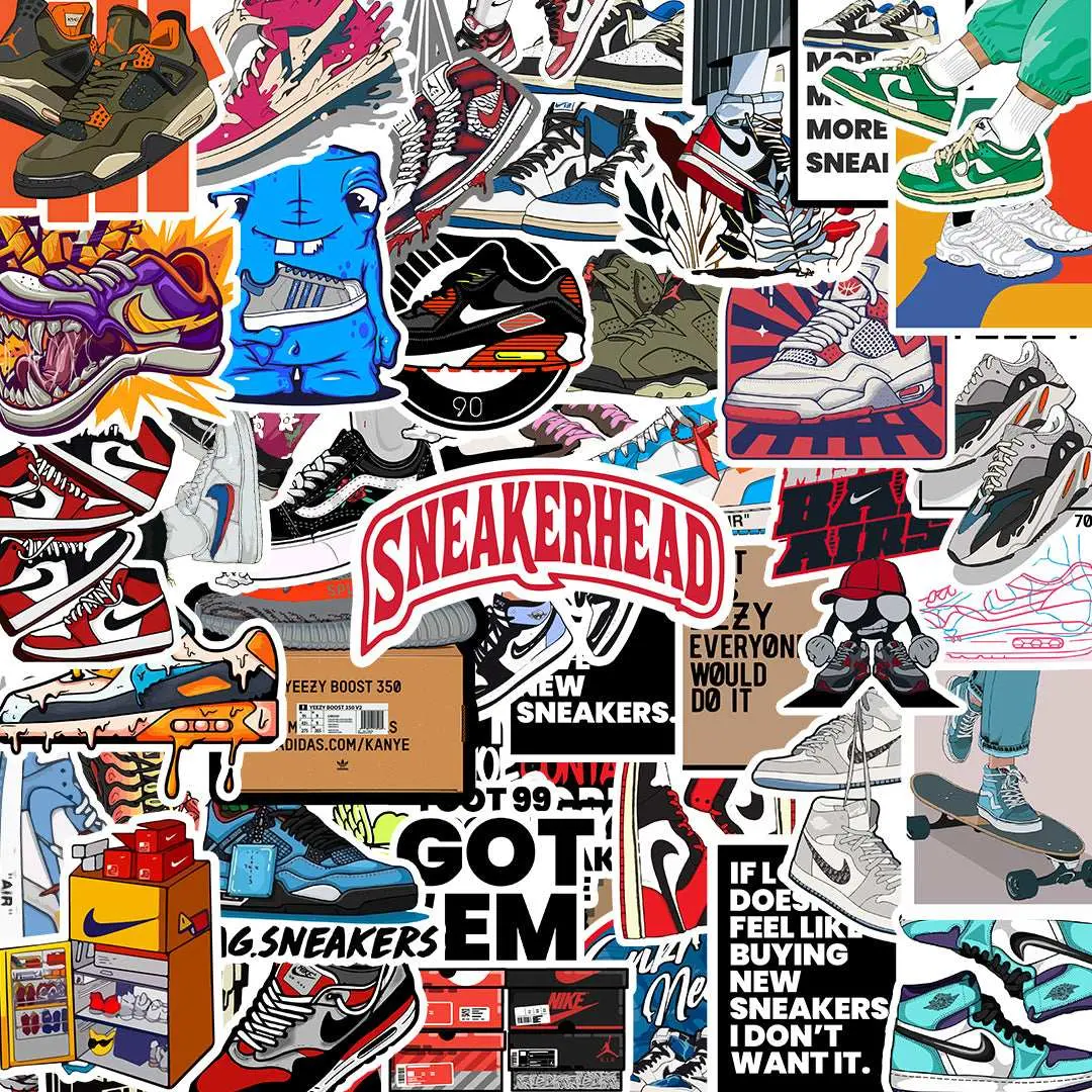 Sneakers Sticker Packs [50 Sticker] 1