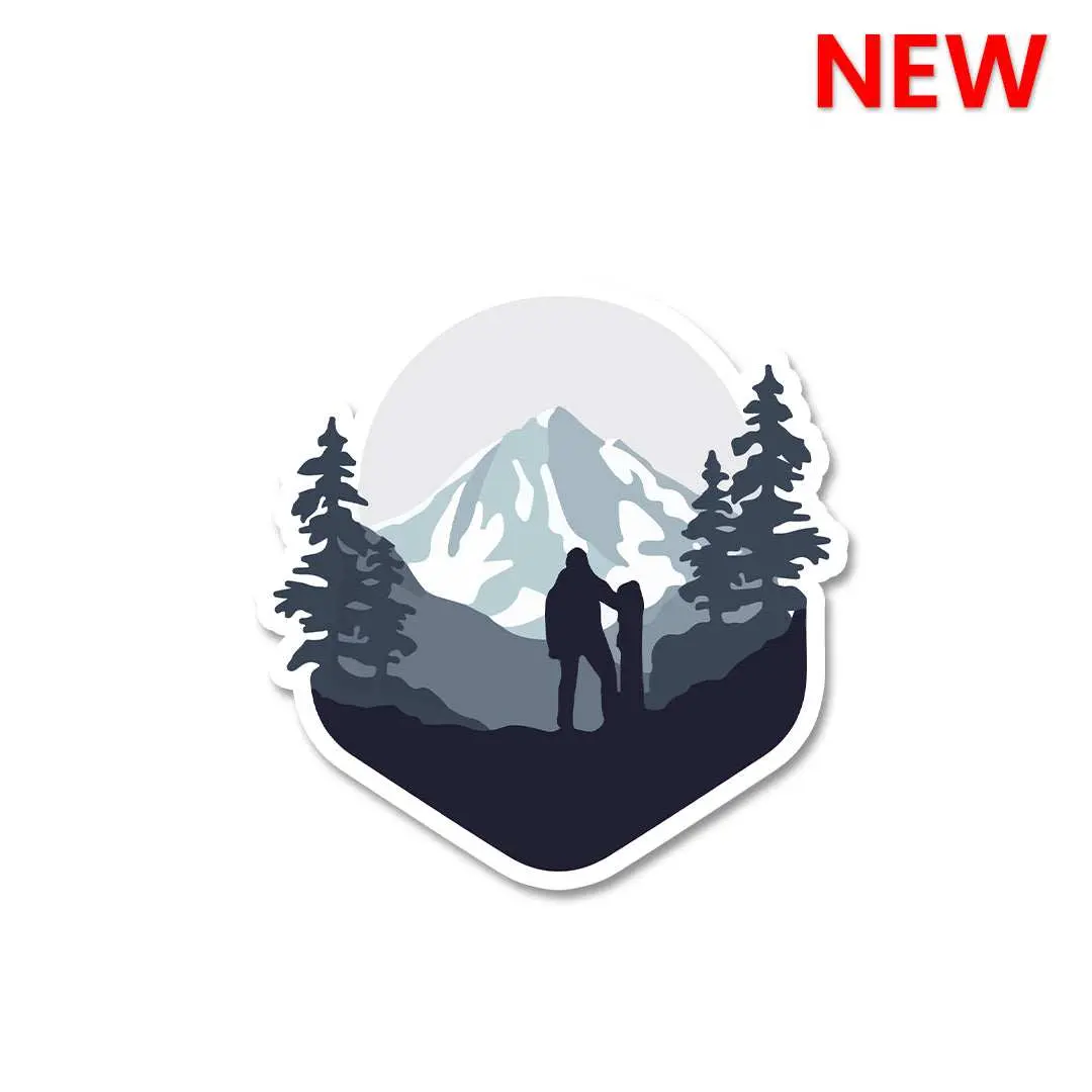Snow Trekking Sticker 1