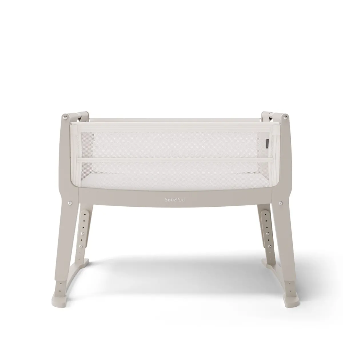 Snuzpod Studio Bedside Crib  - Oslo Grey 1
