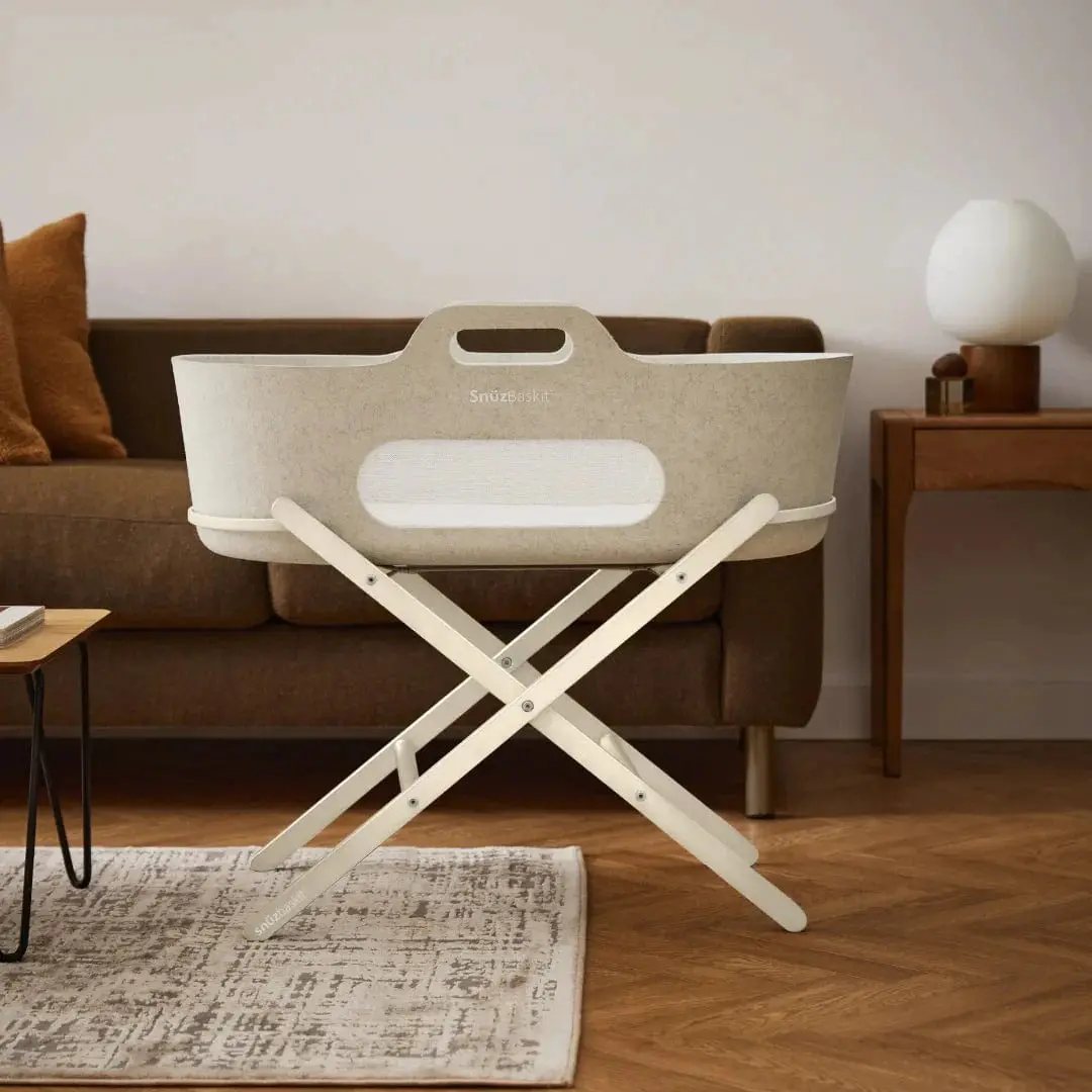 Snüzpod Baskit With Cashmere Stand - Barley 1