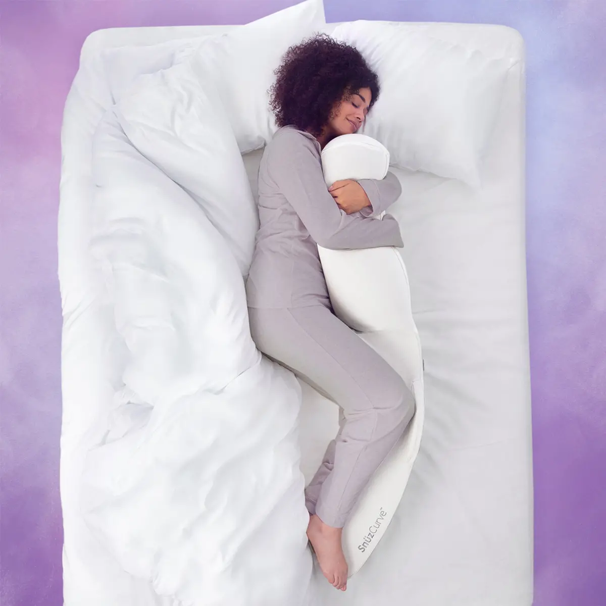 Snüzcurve Pregnancy Pillow - White 2