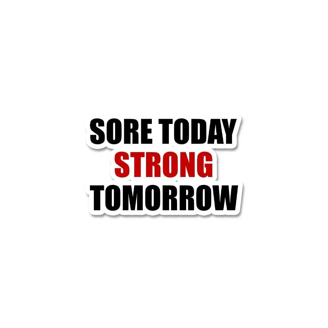 Sore Today Sticker 2