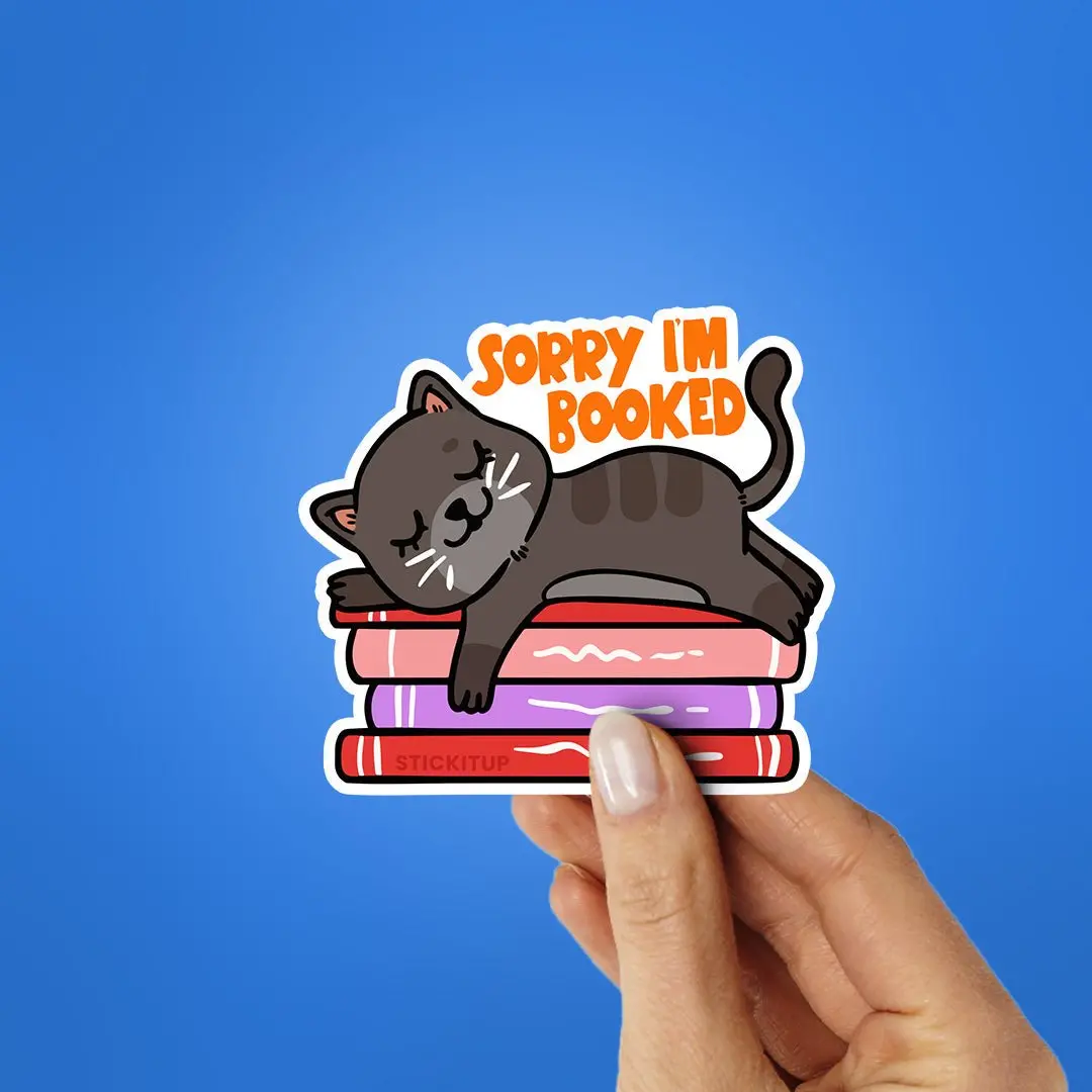 Sorry I'm Booked Sticker 2