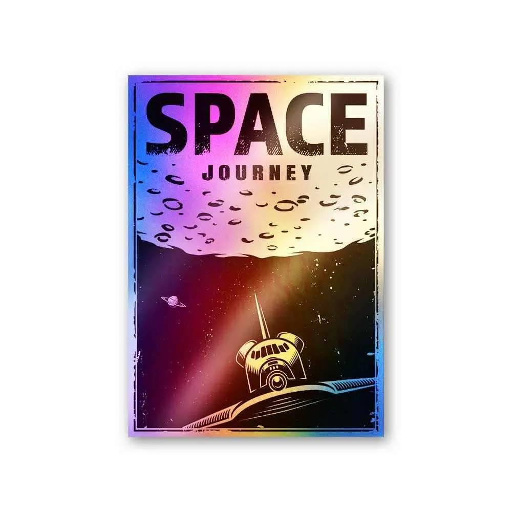 Space Journey Holographic Stickers 1