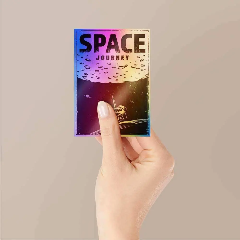 Space Journey Holographic Stickers 2