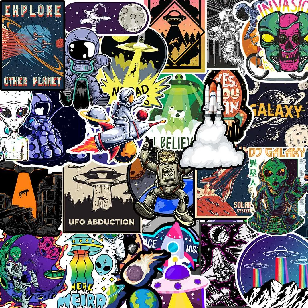 Space Sticker Packs [50 Sticker] 1