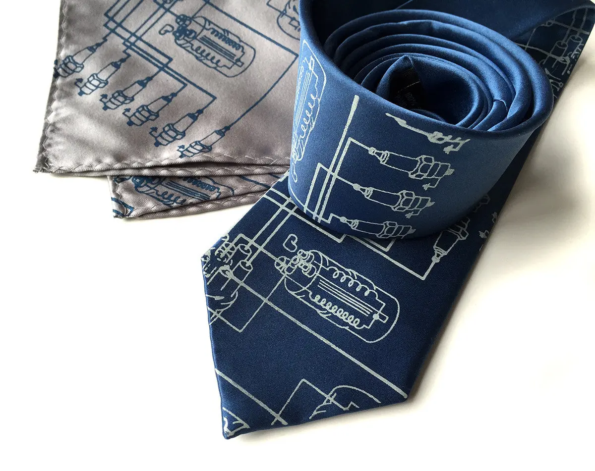 Spark Plug Necktie 1