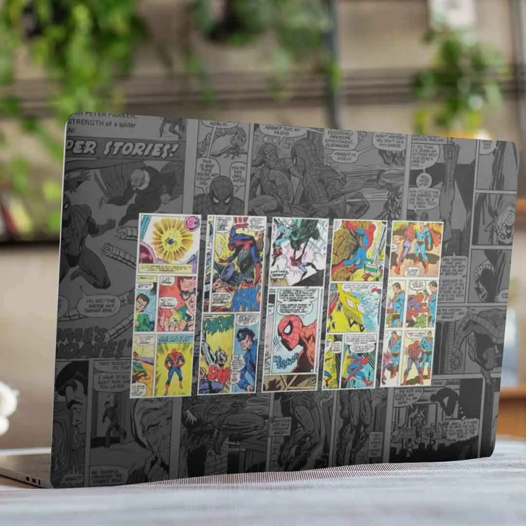 Spidey Comics Laptop Skin 1
