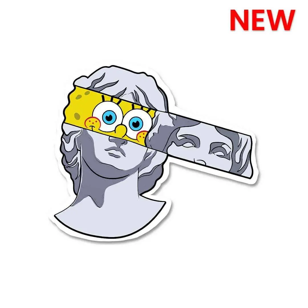 Spongebob Greek God Sticker 1