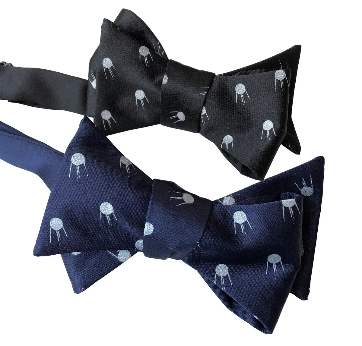Sputnik Bow Tie, Soviet Russia Space Satellite Print 1