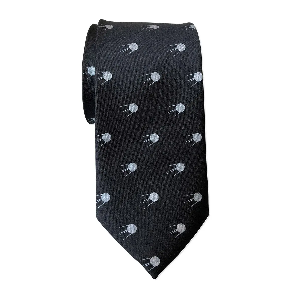 Sputnik Necktie, Soviet Russia Space Satellite Tie 6
