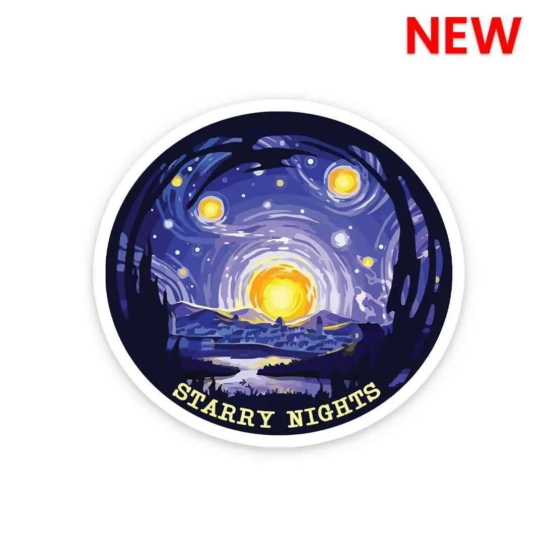 Starry Night Sticker 1